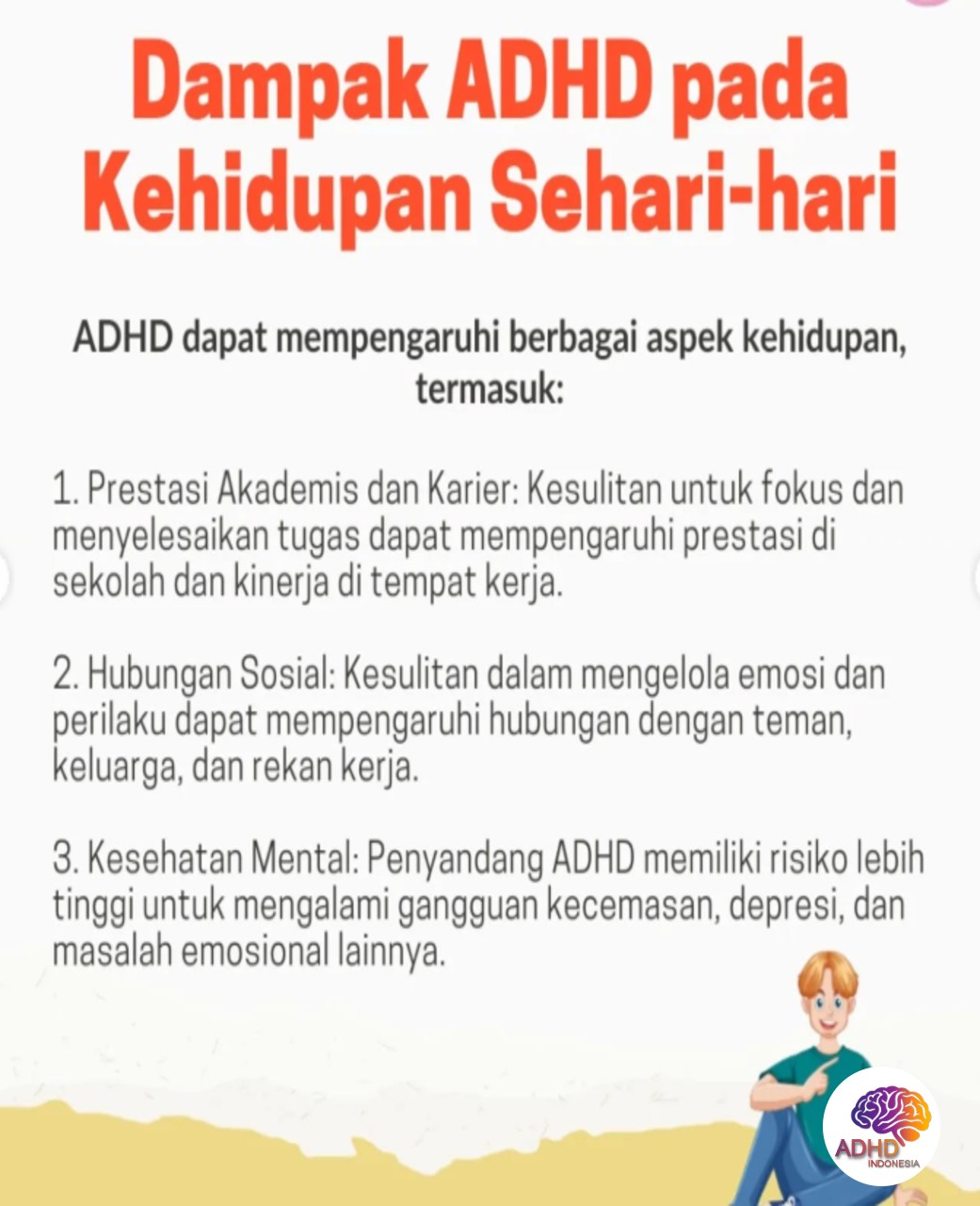 ADHD dan Hubungan Sosial Anak di Lingkungan Sekolah di Kota Sorong